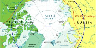 Арктик Норвешка мапи