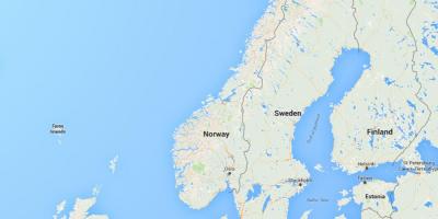 Карта норге, Норвешка